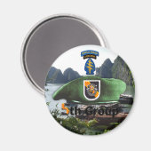 5e speciale troepengroep SF SFG Veterans Veterans Magneet (Voorkant / Achterkant)