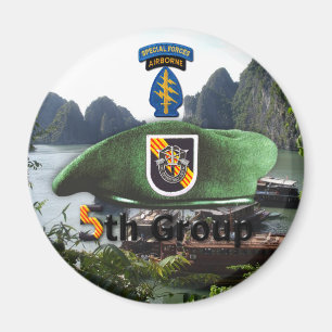 5e speciale troepengroep SF SFG Veterans Veterans Magneet