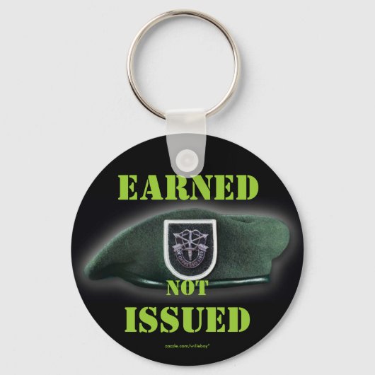 5e speciale troepenmacht flits groene bessen Sleut Sleutelhanger (Voorkant)