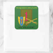 5E SQUADRON 4E CAVALERIE 1E INFANTERIE STICKERS (Tas)