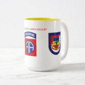 5E SQUADRON 73RD CAVALRY-MOK TWEEKLEURIGE KOFFIEMOK (Voorkant rechts)