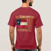 5e Texas Infantry (BA2) T-shirt (Achterkant)
