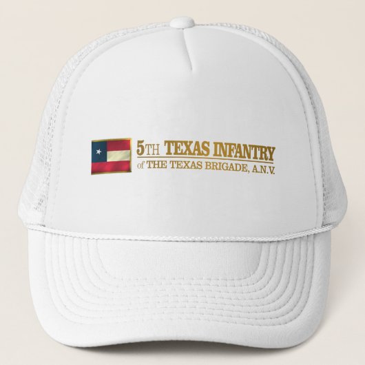 5e Texas Infantry (BA2) Trucker Pet (Voorkant)