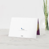 5e trouwdag roze tourmaline ringfoto kaart (Achterkant)