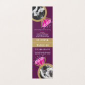 5e trouwdag roze tourmaline ringfoto kaart (Buitenkant ongevouwen)