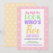 5e uitnodiging (Voorkant / Achterkant)