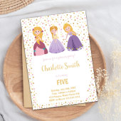 5e Uitnodigingen van prinses Birthday