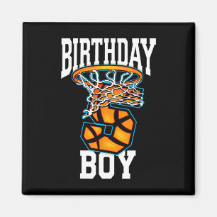 5e verjaardag Basketball 5 jaar oude Kinder cadeau Magneet