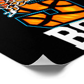 5e verjaardag Basketball 5 jaar oude Kinder cadeau Poster (Hoek)