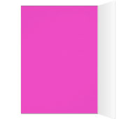 5e verjaardag bloem aangepast grafisch geel roze (Binnen (Links))