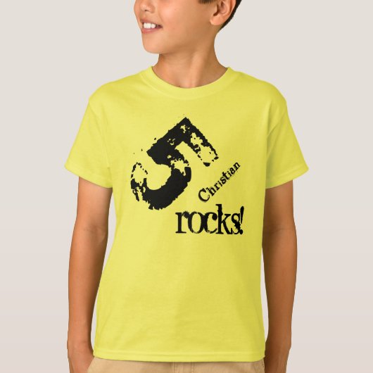 5e verjaardag cadeau voor 5 jaar oud nummer op ver t-shirt (Voorkant)