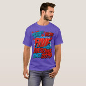 5e verjaardag Comic Style Geweldig sinds 2019 5 ja T-shirt (Voorkant volledig)
