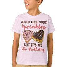 5e verjaardag Donut Theme Funny Quote
