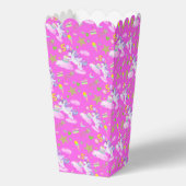 5e Verjaardag Eenhoorn met Cake Favoriete Box Bedankdoosjes (Achterkant)