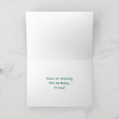 5e verjaardag: Fun, kleurrijk gevuurwerk Kaart (Binnen)