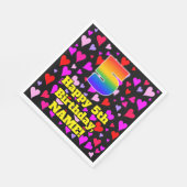 5e verjaardag: Het liefhebbende Kunstpatroon van d Servet (Hoek)