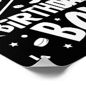 5e verjaardag Jongen Ice Hockey Kinder 5 jaar oud  Poster (Hoek)