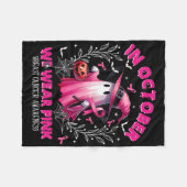 5e Verjaardag Meisje Martial Arts Party Taekwondo  Fleece Deken (Voorkant (Horizontaal))