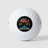 5e verjaardag Niveau 5 niet vergrendeld Golfballen (Voorkant)