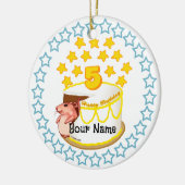 5e Verjaardag Party Muis Verjaardag ornamenten (Links)