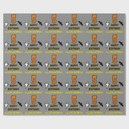 5e verjaardag: Spooky Halloween Theme + Aangepaste Cadeaupapier