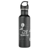 5e Verjaardag Square Root Wiskunde 5 jaar oude Bda Waterfles (Voorkant)