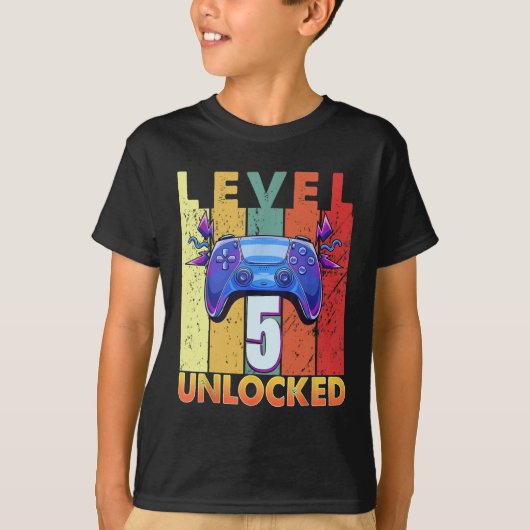 5e Verjaardag Trending T-shirt (Voorkant)