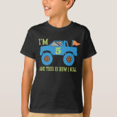5e verjaardag van het Monster Truck T-shirt (Voorkant)