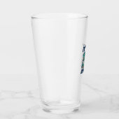 5e verjaardag Zeeschildpad Onderwater Vectorontwer Glas (Rechts)