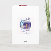 5e verjaardagskaart met schattige lieveheersbeestj kaart (Achterkant)