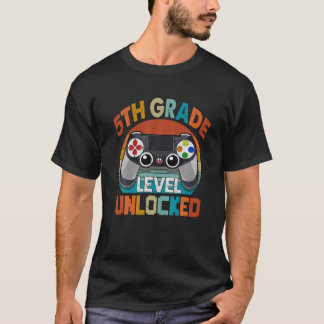 5e videospel op klasseniveau zonder vergrendeling t-shirt
