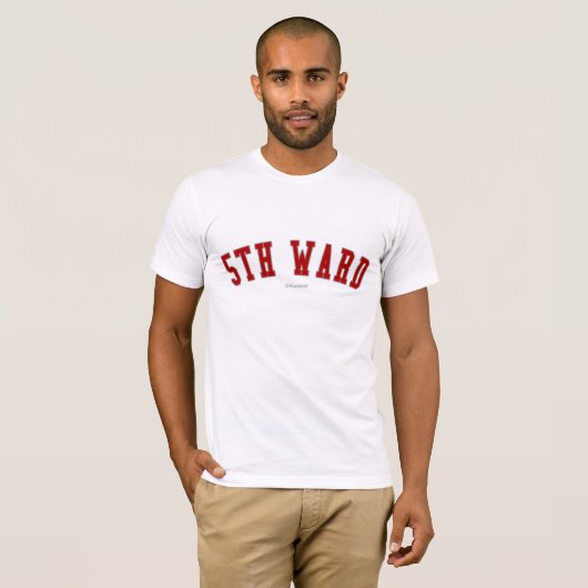 5e Ward T-shirt (Voorkant volledig)