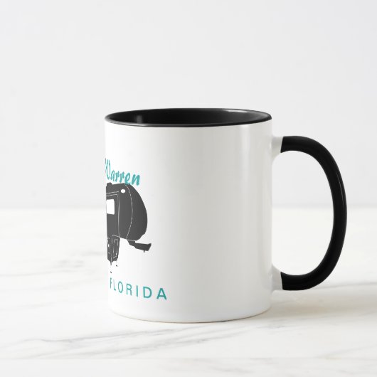 5e wiel RV Silhouette Graphic Mok (Rechts)