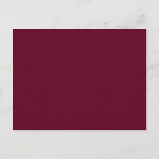 #5F021F Hex Code Web Color Dark Red Burgundy Briefkaart (Voorkant)