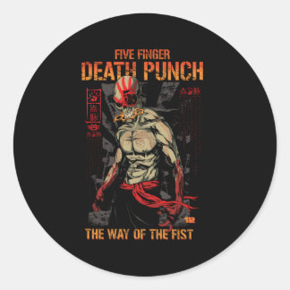 5FDP manier van de vuist Ronde Sticker