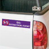 5G Uitbraakgebeurtenis Bumpersticker (Op Truck)