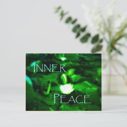 5INER PEACE WATERLILY BRIEFKAART (Staand voorkant)