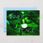 5INER PEACE WATERLILY BRIEFKAART (Voorkant / Achterkant)