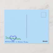 5INER PEACE WATERLILY BRIEFKAART (Achterkant)