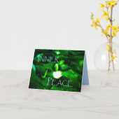 5INNER PEACE KLEIN WENSKAART KAART (Gele Bloem)