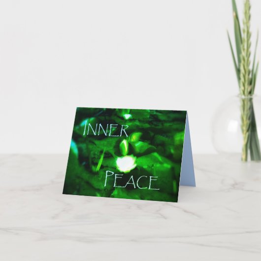 5INNER PEACE KLEIN WENSKAART KAART (Voorkant)