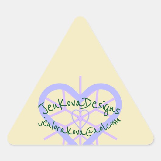 5JK DRIEHOEK STICKER (Voorkant)