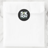 5k Nu Margaritas Later Runner Celebration Cinco D Ronde Sticker (Tas)