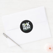 5k Nu Margaritas Later Runner Celebration Cinco D Ronde Sticker (Envelop)