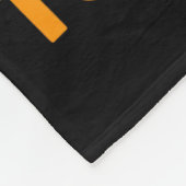 5k On Turkey Day Funny Running Thanksgiving Turkey Fleece Deken (Hoek)