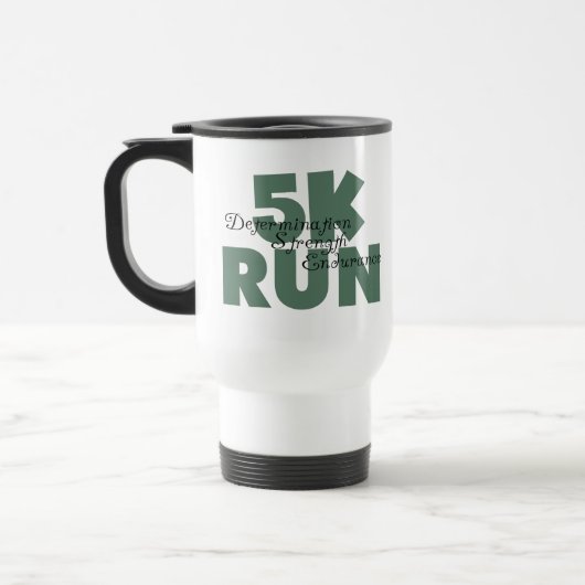 5K Run Groene Sporten Hardlopen Reisbeker (Links)
