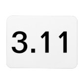 5k Show-off Car Magnet Magneet (Horizontaal)