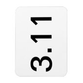 5k Show-off Car Magnet Magneet (Verticaal)