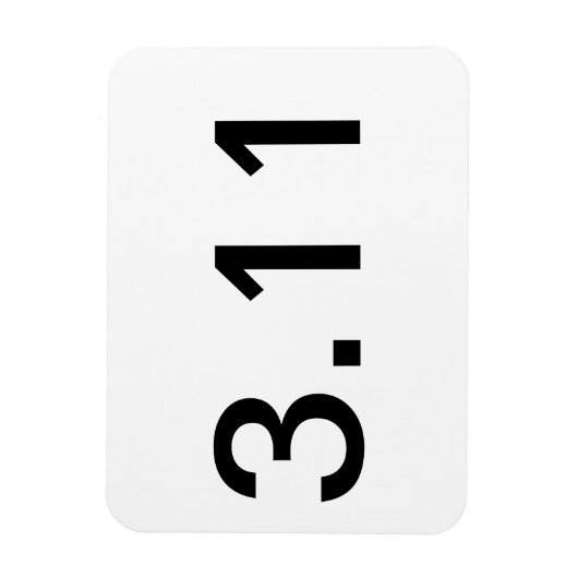 5k Show-off Car Magnet Magneet (Verticaal)