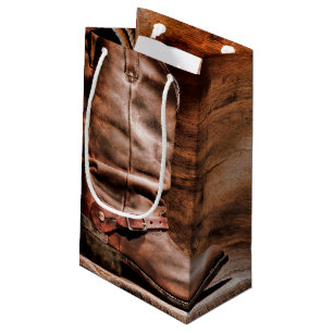 5lx3wx8.5h Kleine Gift Bag Cowboy Laarzen Schuur H Klein Cadeauzakje